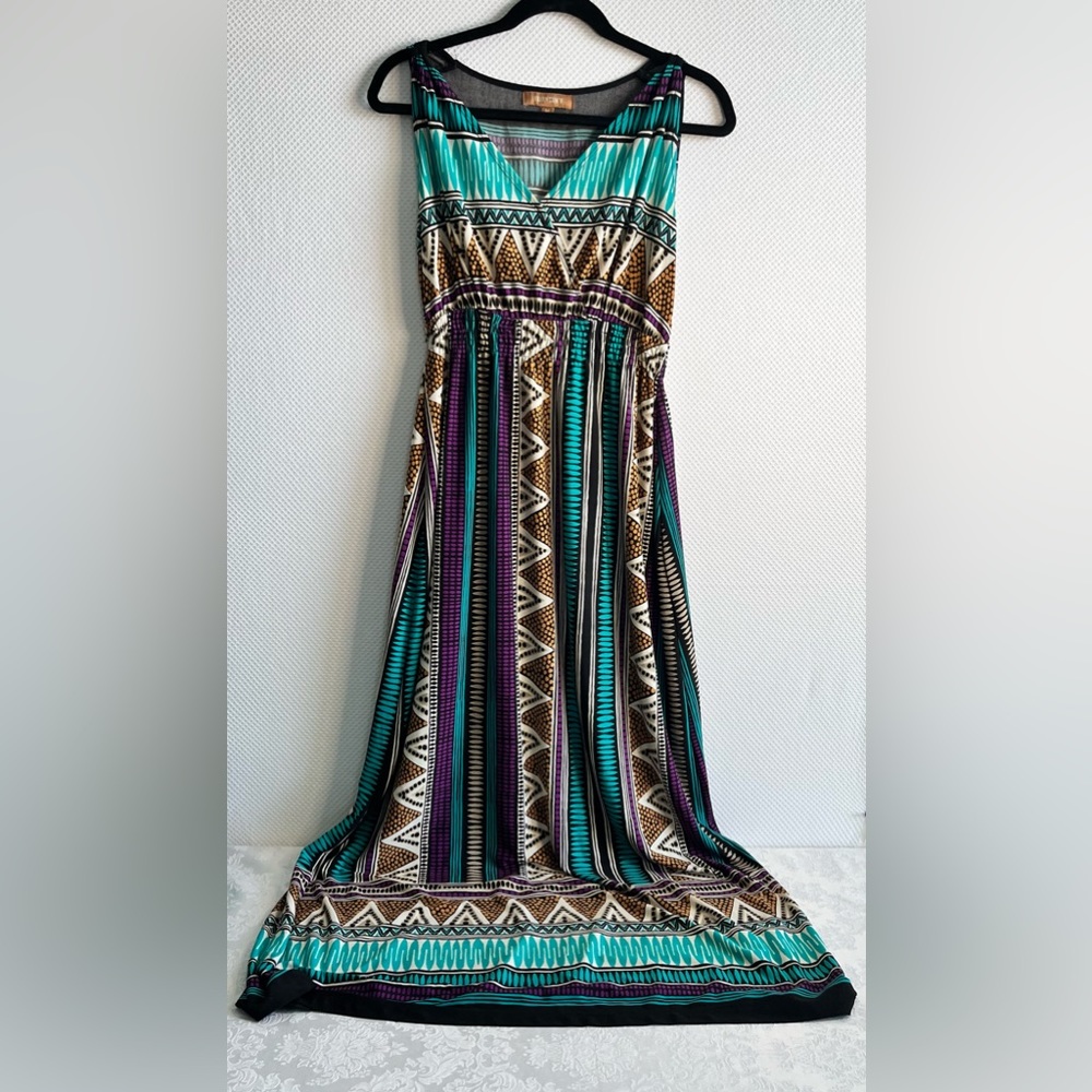 GUC Ellen Tracy maxi dress size Medium - Picture 4 of 8